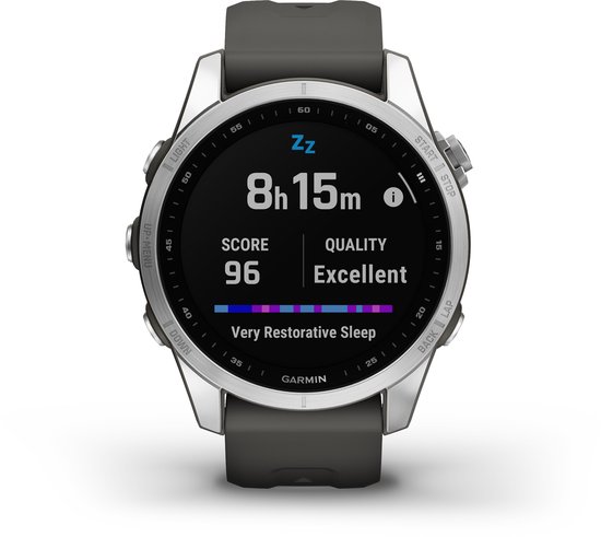 Garmin fenix 7S Multisport Smartwatch 42mm Graphite