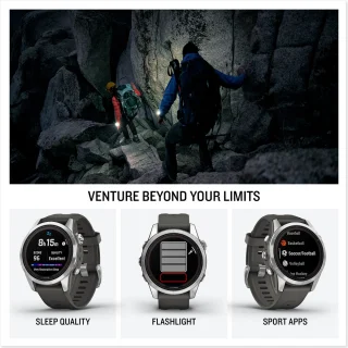 Garmin Fenix 7X Pro Solar 51mm Zwart