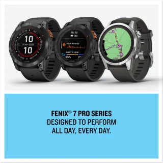 Garmin Fenix 7X Pro Solar 51mm Zwart