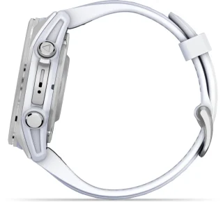 Garmin fenix 8 43mm Smartwatch Zilver Wit