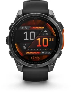Garmin fenix 8 47mm Multisport Smartwatch Donkergrijs