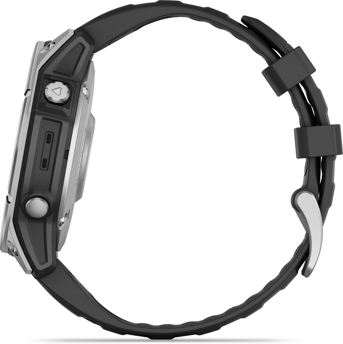 Garmin fēnix E 47mm AMOLED multisport smartwatch donkergrijs/zwart