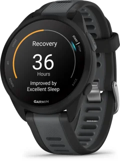 Garmin Forerunner 165 Hardloophorloge Black-Slate Grey