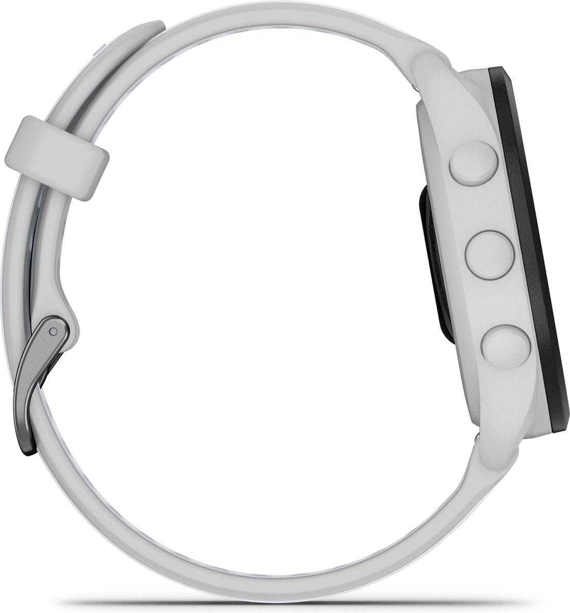 Wat vinden we goed aan de Garmin Forerunner 165 Hardloophorloge Mist Grey-Whitestone