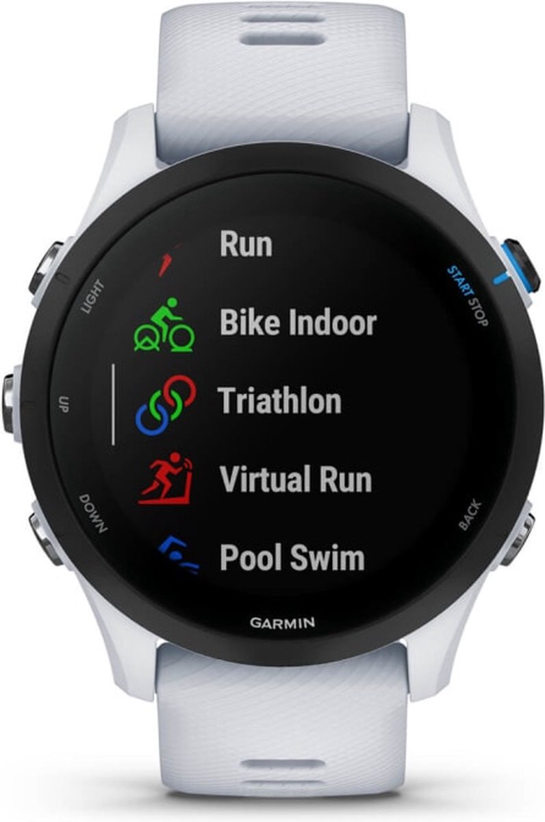 Garmin Forerunner 255 Music Sporthorloge Wit