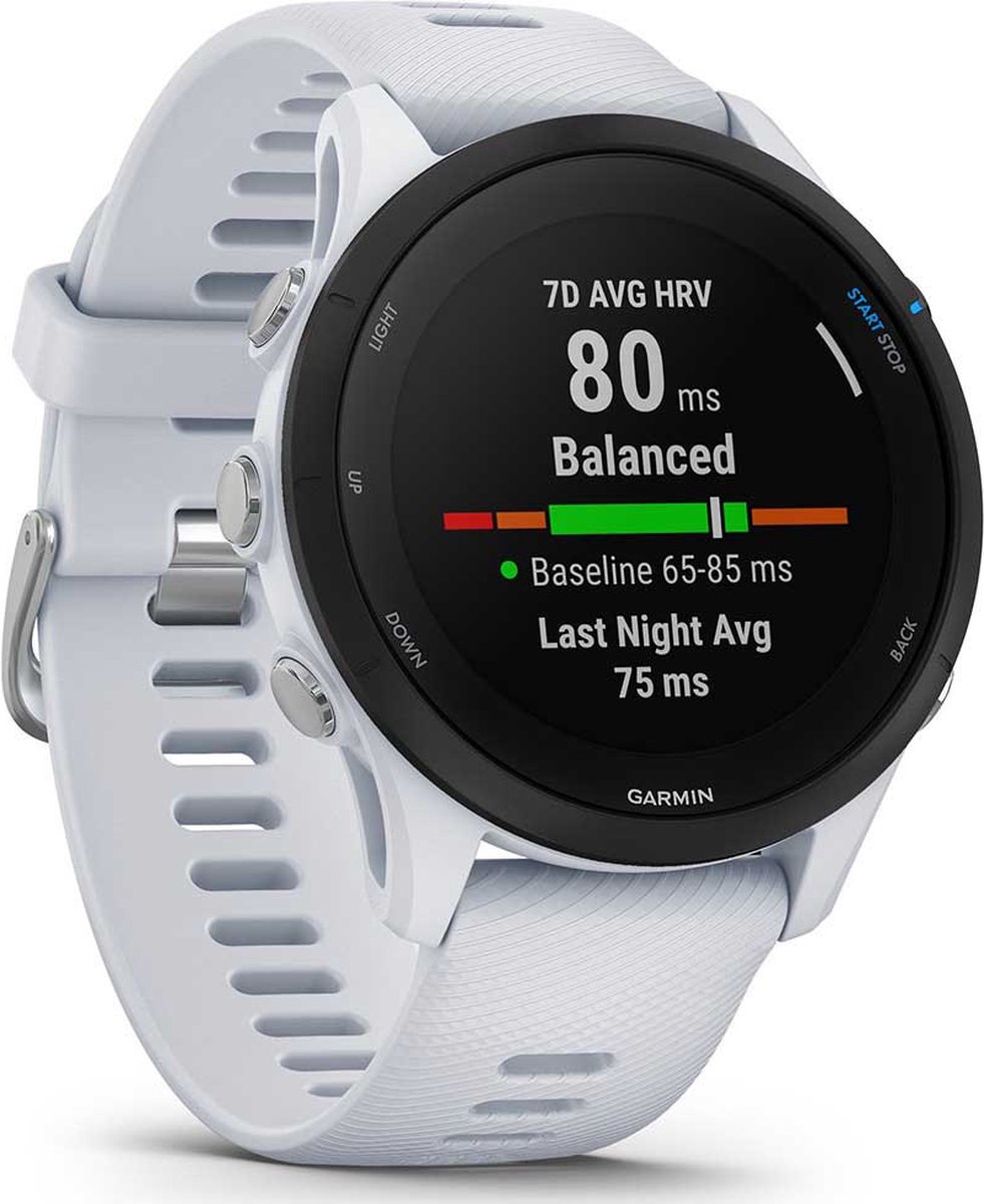 Garmin Forerunner 255 Music Sporthorloge Wit