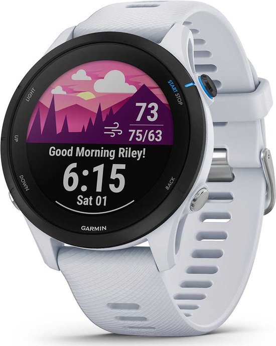 Garmin Forerunner 255 Music Sporthorloge Wit