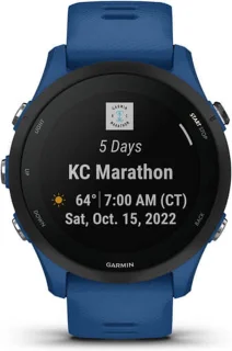 Garmin Forerunner 255 Sporthorloge 46mm Tidal Blue