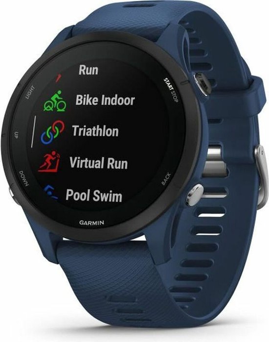 Garmin Forerunner 255 Sporthorloge 46mm Tidal Blue review