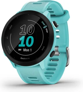 Garmin Forerunner 55 Hardloophorloge 42mm Aqua
