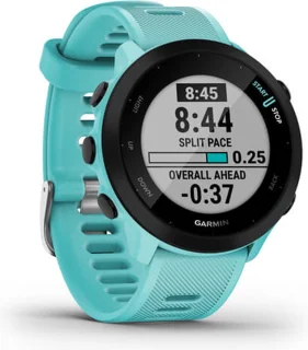 Garmin Forerunner 55 Hardloophorloge 42mm Aqua
