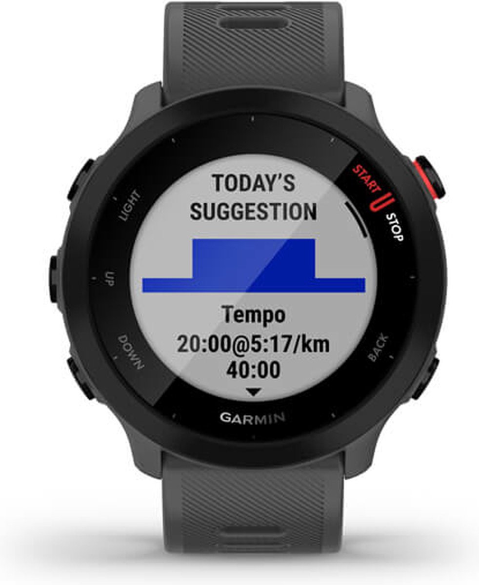 Garmin Forerunner 55 sporthorloge 42mm Monterra Grey