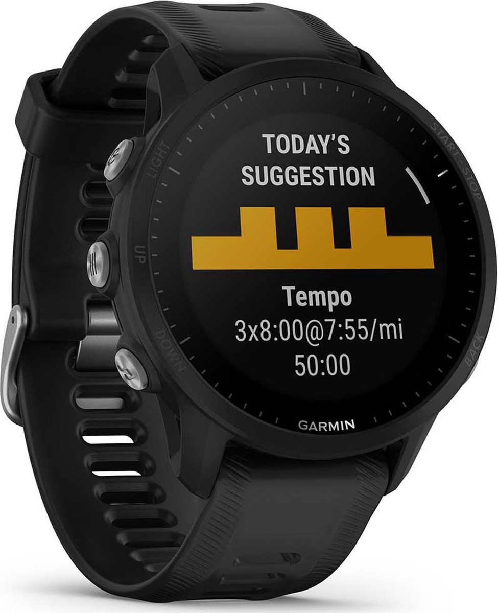 Garmin Forerunner 955 Hardloophorloge 46 mm Zwart