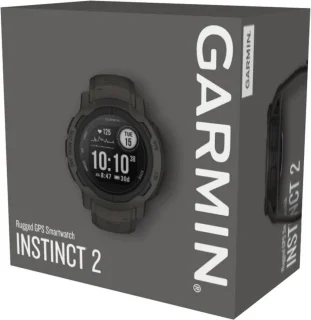 Garmin Instinct 2 Graphite 45mm Sporthorloge Heren