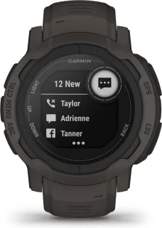 Garmin Instinct 2 Graphite 45mm Sporthorloge Heren
