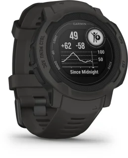 Garmin Instinct 2 Graphite 45mm Sporthorloge Heren