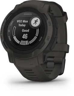 Garmin Instinct 2 Graphite 45mm Sporthorloge Heren