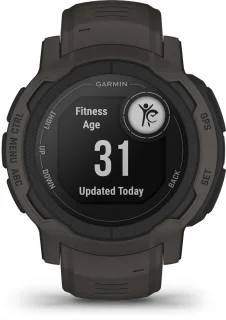 Garmin Instinct 2 Graphite 45mm Sporthorloge Heren