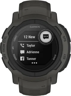Garmin Instinct 2 Graphite 45mm Sporthorloge Heren