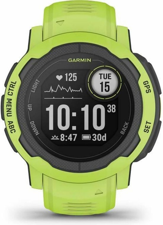 Garmin Instinct 2 Heren 45mm Electric Lime Sporthorloge
