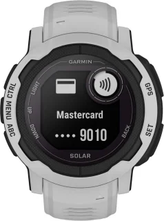 Garmin Instinct 2 Solar 45mm Mist Gray heren smartwatch