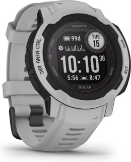 Garmin Instinct 2 Solar 45mm Mist Gray heren smartwatch