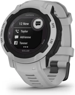 Garmin Instinct 2 Solar 45mm Mist Gray heren smartwatch