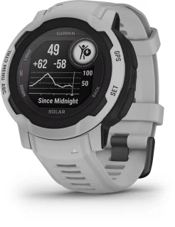 Garmin Instinct 2 Solar 45mm Mist Gray heren smartwatch