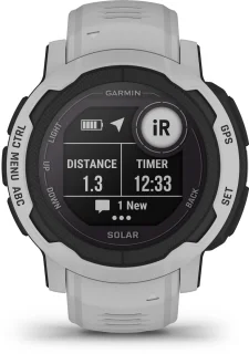 Garmin Instinct 2 Solar 45mm Mist Gray heren smartwatch