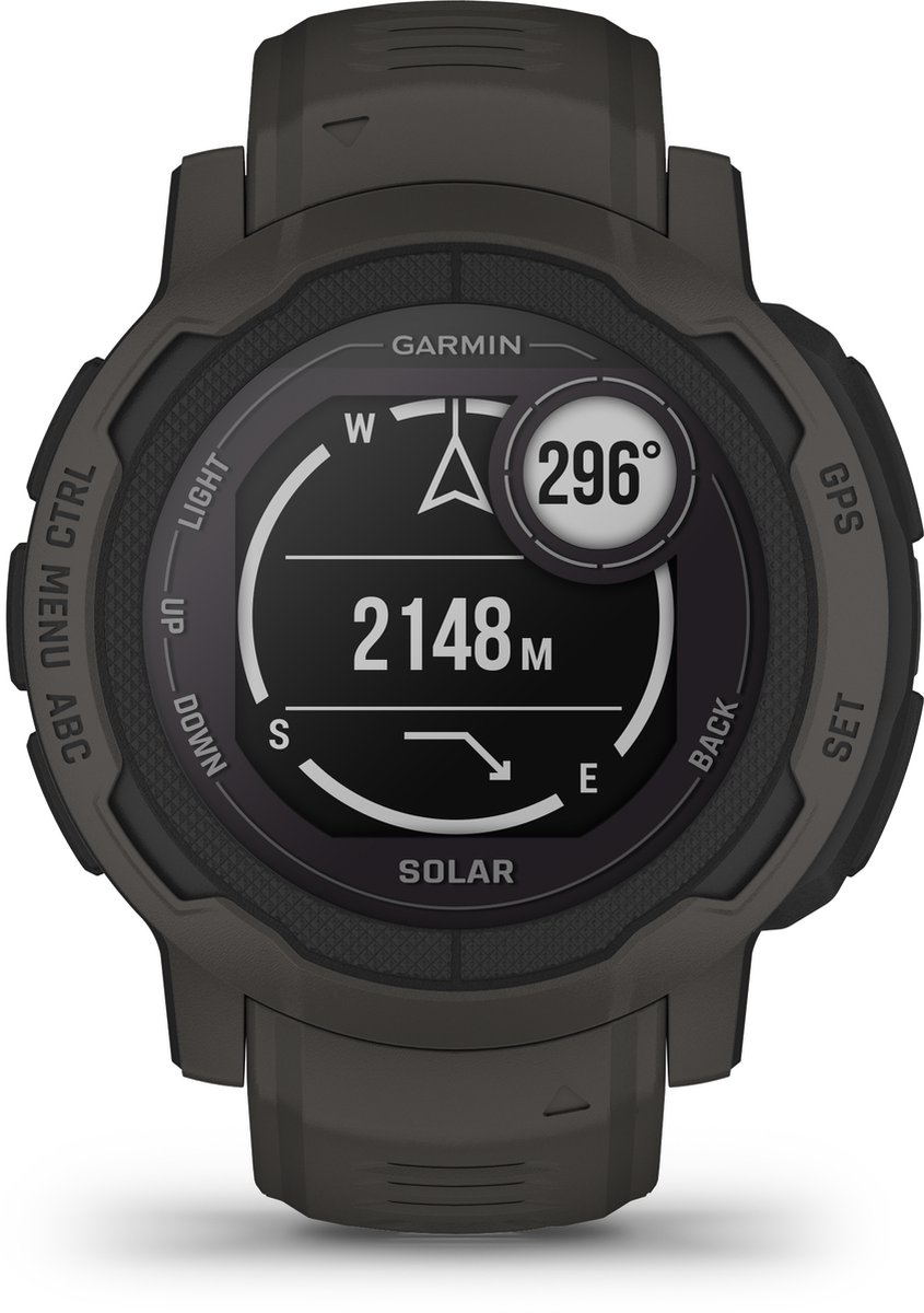 Garmin Instinct 2 Solar Sporthorloge 45mm Graphite