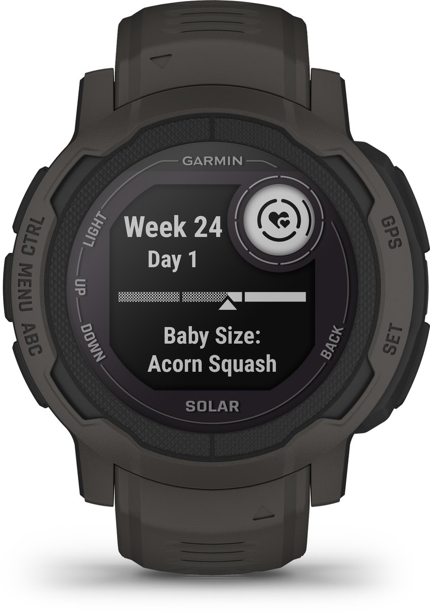 Garmin Instinct 2 Solar Sporthorloge 45mm Graphite