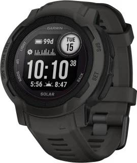 Garmin Instinct 2 Solar Sporthorloge 45mm Graphite