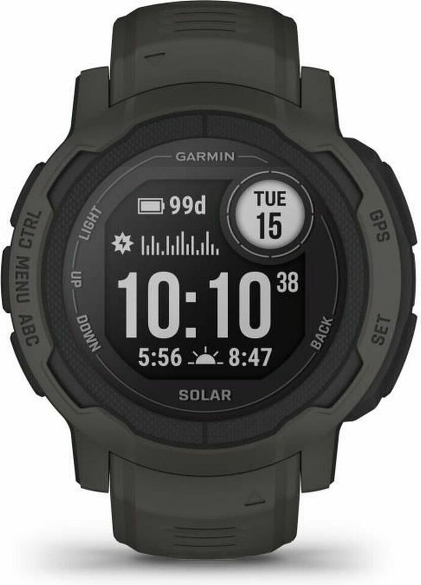 Garmin Instinct 2 Solar Sporthorloge 45mm Graphite