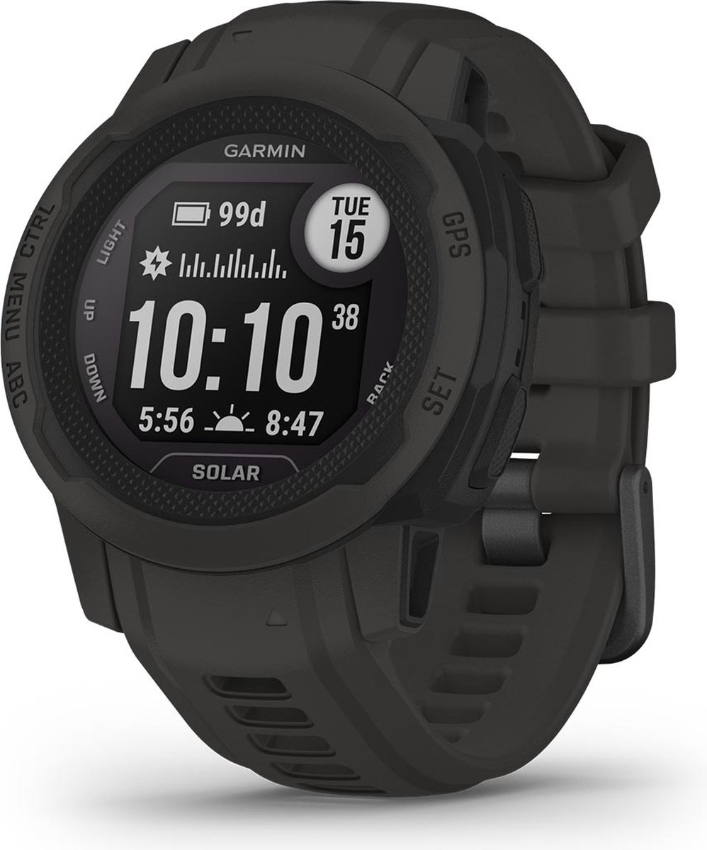 Garmin Instinct 2 Solar Sporthorloge 45mm Graphite