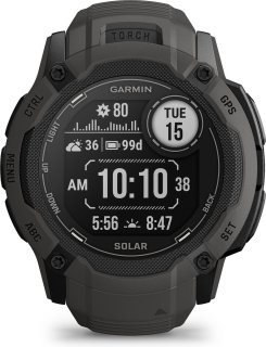 De Garmin Instinct 2X Solar Smartwatch Graphite in één oogopslag