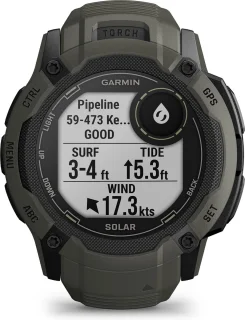 Garmin Instinct 2X Solar Smartwatch Moss