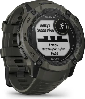 Garmin Instinct 2X Solar Smartwatch Moss