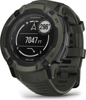 Garmin Instinct 2X Solar Smartwatch Moss