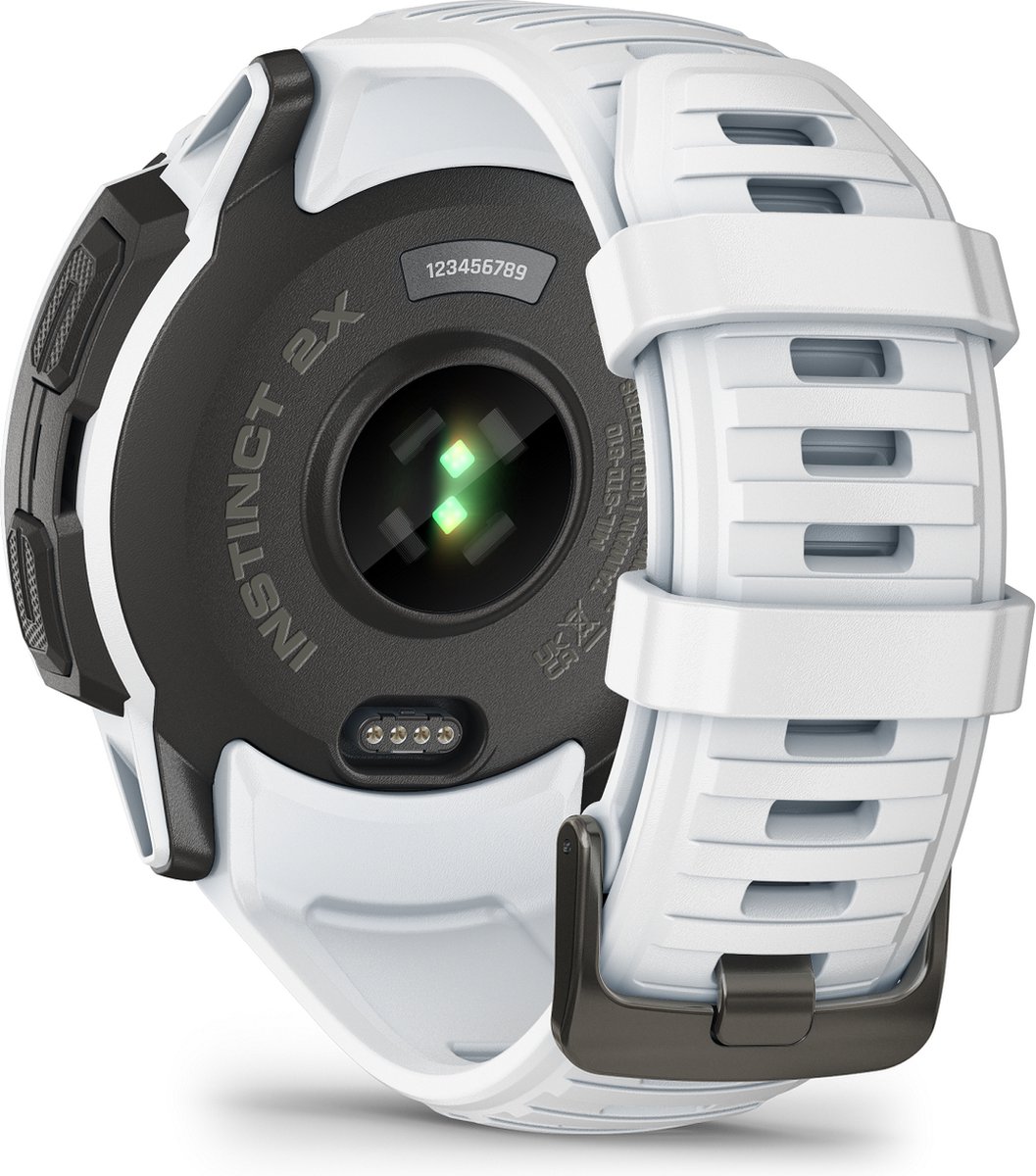 Garmin Instinct 2X Solar Smartwatch Whitestone