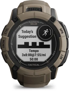 Garmin Instinct 2X Solar Tactical Edition Smartwatch Coyote Tan