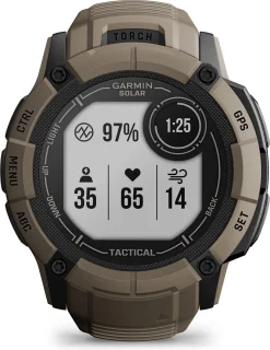 Garmin Instinct 2X Solar Tactical Edition Smartwatch Coyote Tan
