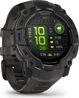 Garmin Instinct 3 AMOLED Black Bezel Charcoal Band