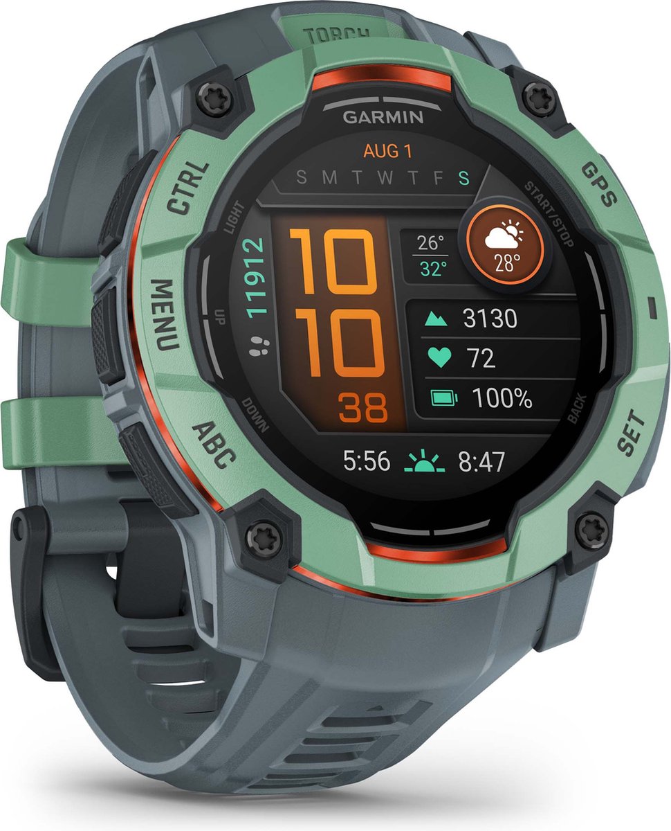 Garmin Instinct 3 AMOLED Neotropic Twilight Band