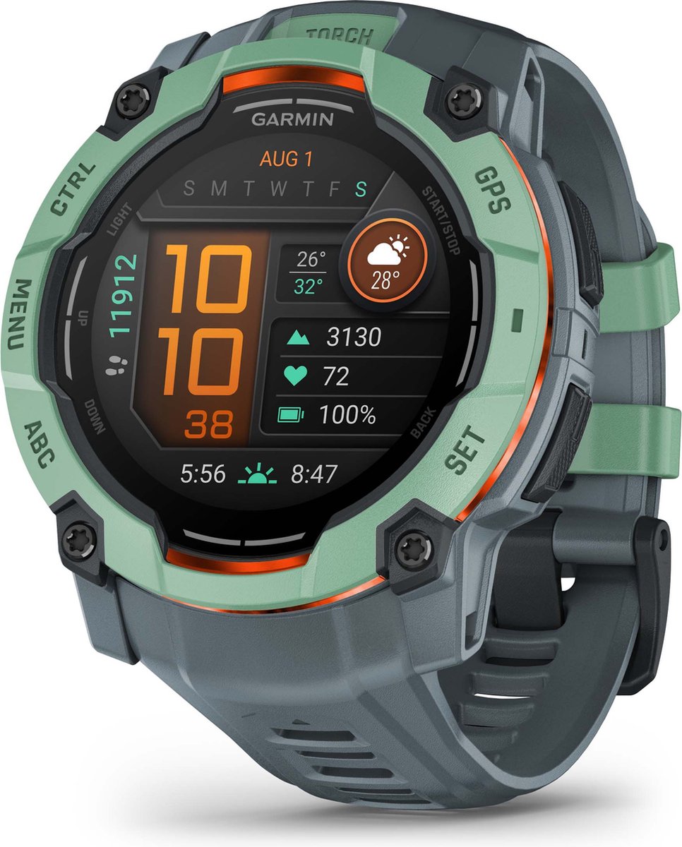 Garmin Instinct 3 AMOLED Neotropic Twilight Band