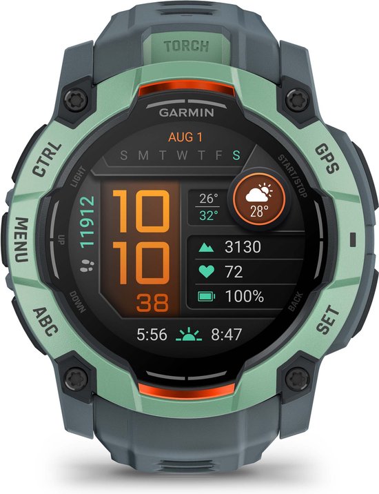 Garmin Instinct 3 AMOLED Neotropic Twilight Band