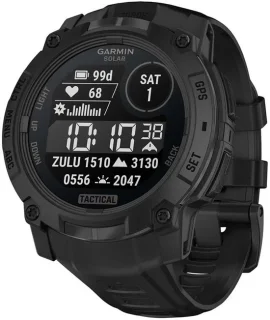 Garmin Instinct 3 Solar Tactical 50 mm Zwart