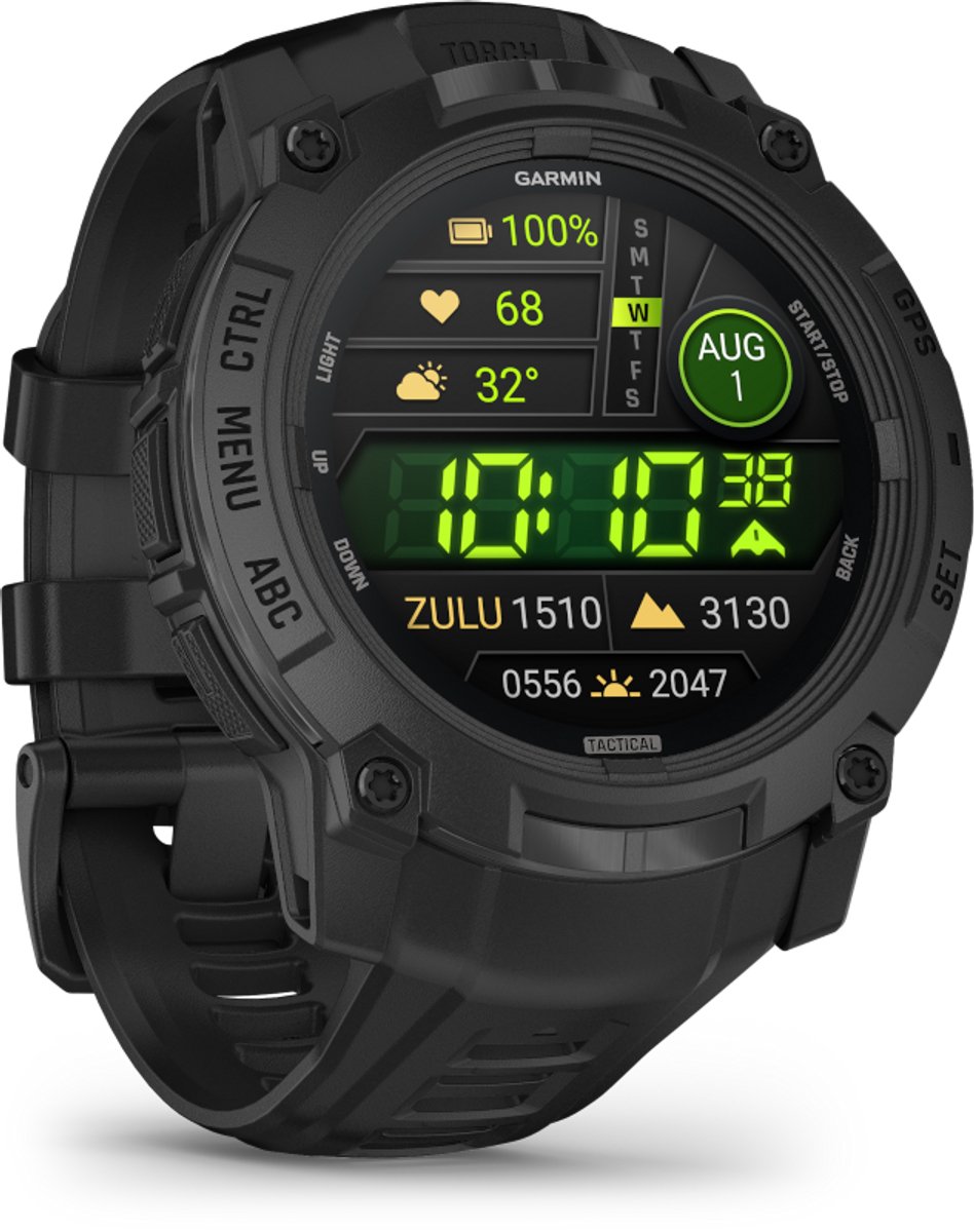 Garmin Instinct 3 Tactical Edition 50mm Zwart