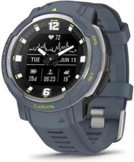 Garmin Instinct Crossover Blauw/Graniet Hybrid
