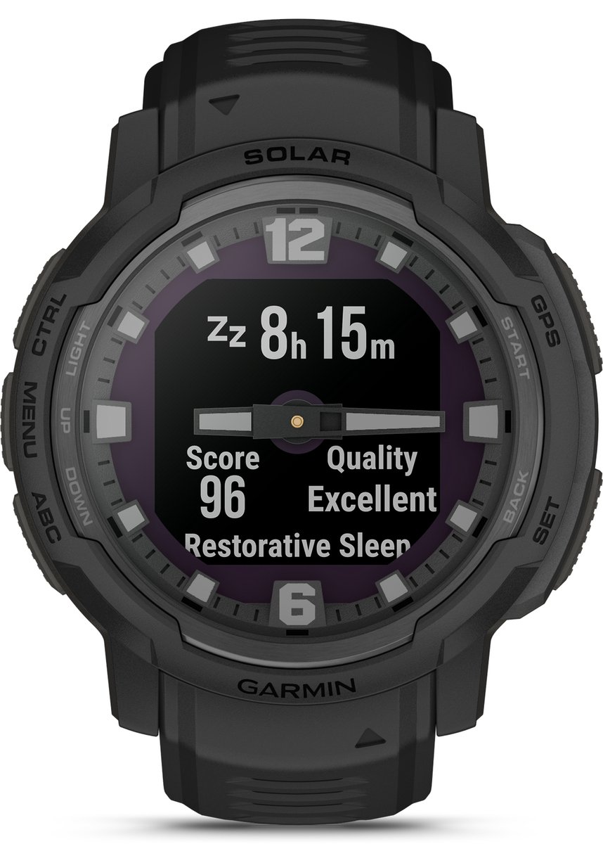 Garmin Instinct Crossover Solar Tactical Smartwatch