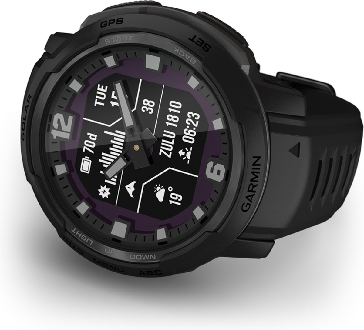 Garmin Instinct Crossover Solar Tactical Smartwatch